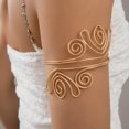 thumbnail image 2 of QQTDFG Spiral Pattern Arm Bracelet Bohemian Style Punk Gothic Jewelry Gift Sexy-02, 2 of 9