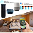 thumbnail image 3 of 1000 Series WiFi Thermostat for Electric Heating 16A White Touch Screen with WiFi Connected for Smart Voice Assistance Alexa Google Home, 3 of 5