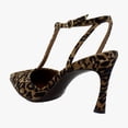 thumbnail image 3 of Naturalizer Astrid Women's Heels Dark Brown Leopard Suede Size 8.5 W, 3 of 8