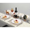 thumbnail image 2 of Placemats Round Placemats set of 6 for Dining Table,14.17 Inch,Washable Heat Resistant Table Mats,Beige, 2 of 5