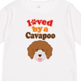 thumbnail image 4 of Inktastic Cavapoo Dog Gift Boys or Girls Long Sleeve Toddler T-Shirt, 4 of 5
