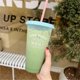 thumbnail image 4 of 1PC Cute Water Bottle For Coffee Juice Milk Tea Kawaii Plastic Cold Cups With Lid, 4 of 5