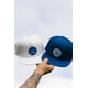 thumbnail image 3 of Gorra de golf Mizuno Crossed Clubs Snapback para mujer, color blanco, 3 of 5