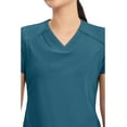 thumbnail image 4 of Cherokee Form Scrubs Top for Women V-Neck CK840, S, Caribbean Blue, 4 of 10