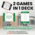 thumbnail image 4 of 400 Conversation Cards for Coworkers - Fun Icebreaker Teambuilding Game for Work, 4 of 6