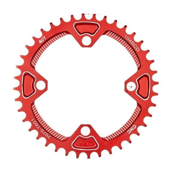 SIEYIO Bicycles 104BCD Crank Chainring Wheel Narrow Wide Bike Single Chainring