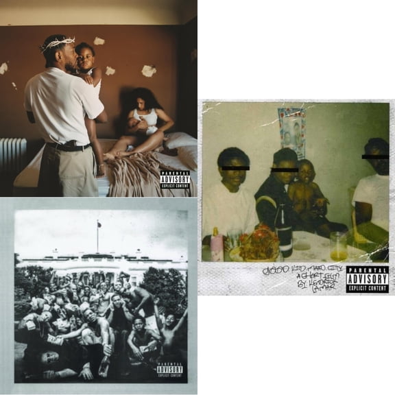 Mr. Morale & The Big Steppers (X) & Good Kid, M.A.A.D City (Remixes) & To Pimp A Butterfly [CD Bundle]