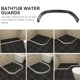 thumbnail image 2 of Umbral de agua para puerta de ducha de baño, bañera, barrera de barrera para tapón de sellado flexible, 2 of 6