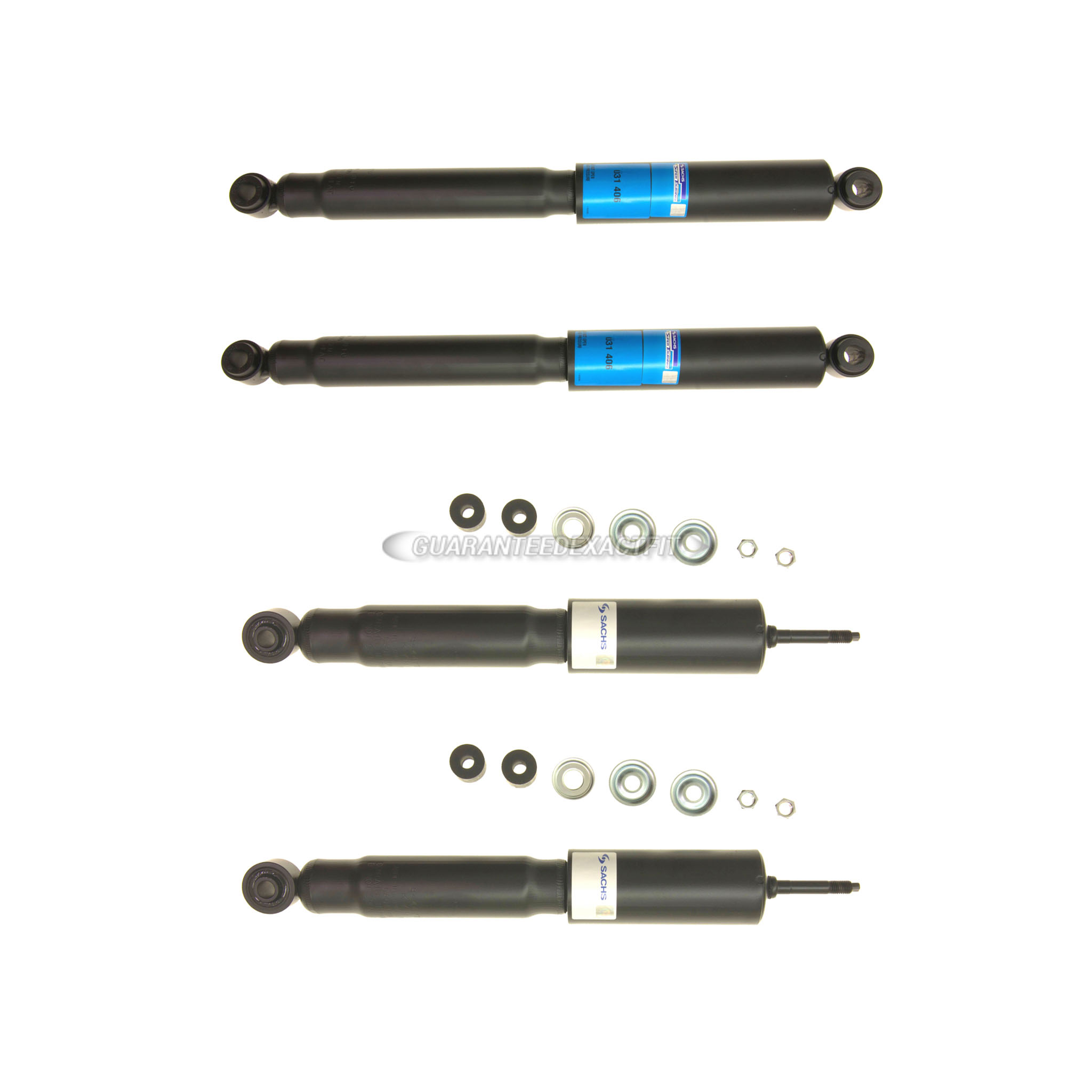 For Nissan Frontier 1998 1999 2000 2001 2002 2003 Sachs Front Rear