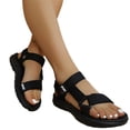 thumbnail image 2 of Womens Sport Sandals Hook and Loop Ankle Strap Non Slip Casual Summer Outdoor Walking Sandals 42, 2 of 6