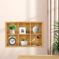 thumbnail image 2 of PAMINGONO Boîte de Rangement Empilable Rectangulaire en Bambou Brun pour la Maison, 2 of 6