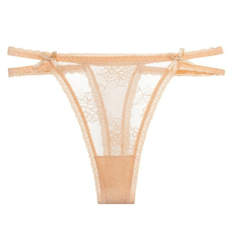 

6 Pack Low Waist Plus Size Women s Lingerie Jacquard Sexy Lace Sexy T Back Thong Body Shaper Belly Panties