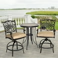 thumbnail image 2 of Hanover Monaco 3-Piece High-Dining Bistro Set, 2 of 8