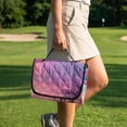 thumbnail image 4 of Yuyamidu Sunset Golf Cart Seat Covers Seaside Club Car Cart Seat Towel Blanket with 4 Front Pockets for More 2-Seats Golf Carts Travel Sports, 4 of 8