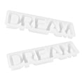 thumbnail image 4 of 2pcs DREAM Epoxy Molds Silicone Epoxy Resin Molds DIY Crystal Letters Resin Molds, 4 of 8