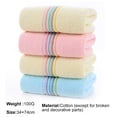 thumbnail image 3 of Dry Quickly Very Absorbent Soft Towel Environmental Protection Durable Not Stimulating Towel Moisture Absorption Gold Silk Light Card Color 34*74CM, 3 of 6