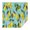 Yellow Lemon Fruit-2, variant on Mixed Fruits Leaves White Pattern Square Tablecloth,Waterproof Square Table Cover,Wipeable Spillproof Washable Table Cover for Home Kitchen Party Decor 42"X42"(107x107cm)