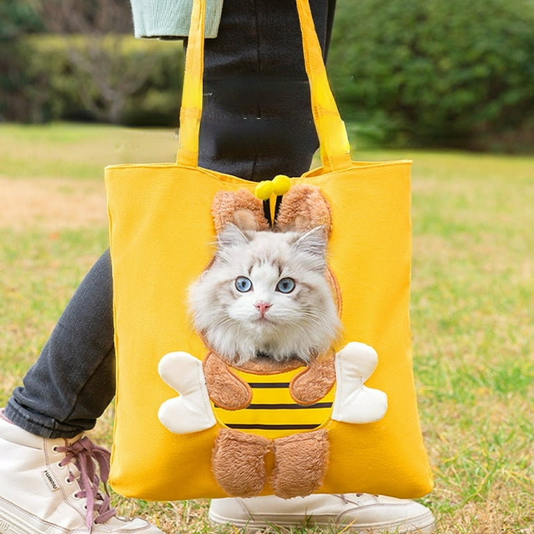 Canvas cat carrier bag 2025