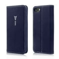 thumbnail image 1 of For iPhone 8 7 Case For iPhone SE 2022 4.7" Phone Case SOATUTO Leather Luxury Classic Folio Book Case with Stand Card Slots Magnetic Closure Case for Apple iPhone 7 8 iPhone SE 2020 4.7 inch - Blue, 1 of 7