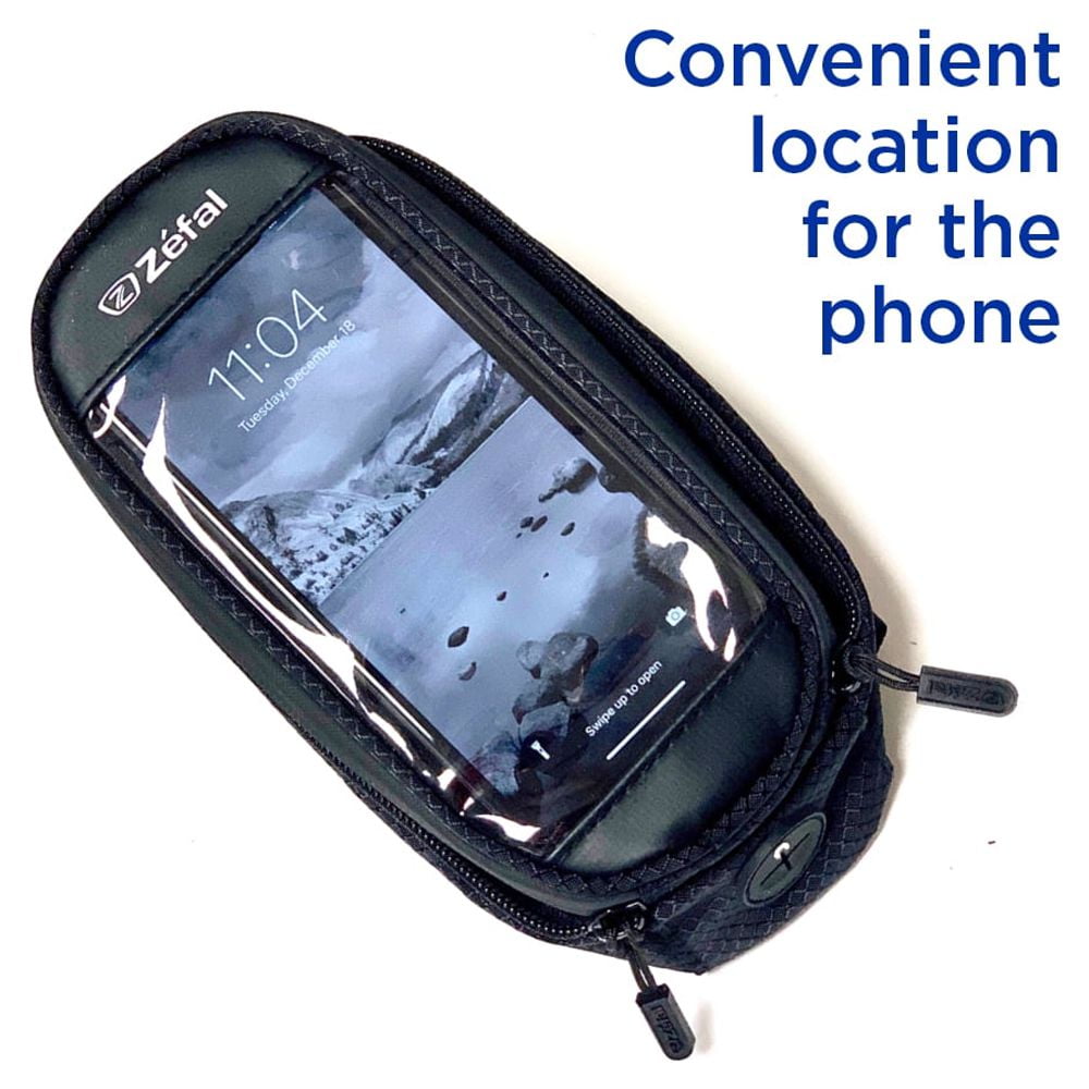 Zefal Smart Phone Charge Bike Bag Battery Included Rechargeable Store Use and Charge