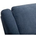 thumbnail image 6 of Roundhill Furniture Blitz Transitional 3-Piece Living Room Reclining Set, Sofa Loveseat and Recliner, Blue, 6 of 14