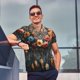 thumbnail image 4 of Fotbe Floral Dreamcatcher Elegance Camiseta Polo de Golf para Hombre con Estampado – Camisa Deportiva Transpirable con Cuello Abotonado-3X-Large, 4 of 6