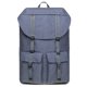 thumbnail image 1 of Mochila de lona vintage Kaukko Mochila de senderismo para viajes al aire libre Mochilas escolares KAUKKO KD01-Darkgrey, 1 of 5