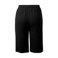 thumbnail image 4 of Pantalones deportivos casuales de mujer de cintura alta y pierna recta - Poliéster spandex suave, cintura elástica, corte holgado para correr y hacer yoga - S-XXL, 4 of 6