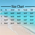 thumbnail image 2 of PNTUTB Fashionable Women's Two Piece Swimsuit Solid Color High Waisted Casual Bikini Set, 2 of 5