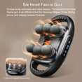 thumbnail image 5 of Fascia Gun Muscle Massager Gun High Frequency Back Waist Massage Machine Six-head Body Shoulder Professional Fascia Massage Gun, 5 of 6