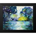 thumbnail image 2 of Vertentes, Jeanette 24x20 Black Modern Framed Museum Art Print Titled - Quiet, 2 of 5