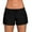Black, variant on Wancir Women's Quick Dry Swim Board Shorts Swimsuit Bottom Trunks Beach Shorts with Liner