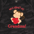 thumbnail image 4 of Inktastic Wild About My Grandma Boys or Girls Baby Bodysuit, 4 of 5