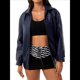 thumbnail image 1 of Chaquetas de Holgadas de Larga con Solapa para Mujer, Moda Otoño 2025, Ropa de Invierno. Azul Oscuro XXL, 1 of 10