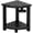 Black, variant on NALONE Corner Shower Stool, HDPE Shower Bench for Inside Shower, Small Shower Chair Seat for Shaving Legs with Storage Shelf, Soap Box and Adjustable Feet (White)
