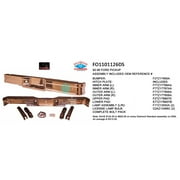 STEP BUMPER ASSEMBLY; CHROME; WITHOUT STRIP HOLES; STYLESIDE [WILL WORK FOR DISCONTINUED FO1101128 WHICH IS 87-91 W/STRIP HOLES]