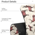 thumbnail image 4 of Yayeee Faucet Mat for Kitchen Sink 14.7" Diatomite Long Splash Guard Pad, Plaid Deer, 2 Pack, 4 of 7
