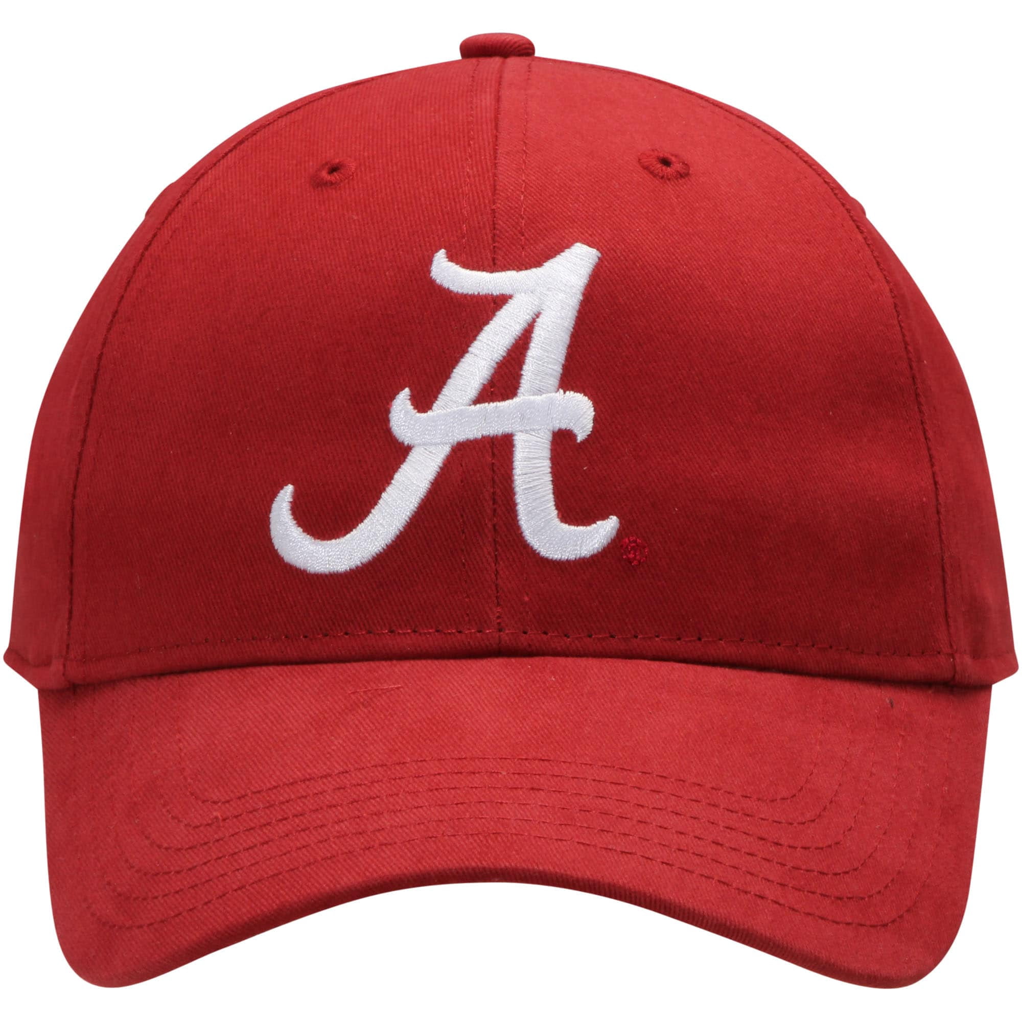 Men's Crimson Alabama Crimson Tide Team Logo Basic Adjustable Hat - OSFA