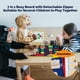thumbnail image 5 of Juguetes Montessori Tablero ocupado Aprendizaje de habilidades motoras Aprendizaje de juguetes sensoriales educativos Juguete ocupado Edad 3+ estilo A Macarena tablero ocupado, 5 of 6