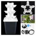 thumbnail image 3 of DIY Vertical Tower Planter Hydroponic Growing System Indoor Soilless Vegetable Planter, 3 of 5