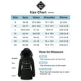 thumbnail image 4 of Wantdo Women's Recycled Winter Coat Hooded Winter Jacket Quilted Parka Coat Black L, 4 of 8