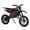 Red, variant on Pimsoran 50Engine Dirt Bike for Adults & Kids, 2-Stroke Gas Powered Off-Road Motorcycle, 330LBS Capacity with Hydraulic Disc Brakes & Suspension, 25MPH Max Speed, Pull Start Mini Dirt Bike