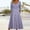 Purple, variant on Women Fashion Solid Long Sleeve V Neck Button Casual Dress Long Dress Midi Summer Dress Dress Wrap Beach Dresses for Women Long Maxi Daytime Dresses for Women Casual Dresses Women Summer Women Long