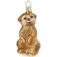 thumbnail image 2 of Inge Glas South African Meerkat German Glass Christmas Ornament FREE BOX, 2 of 3