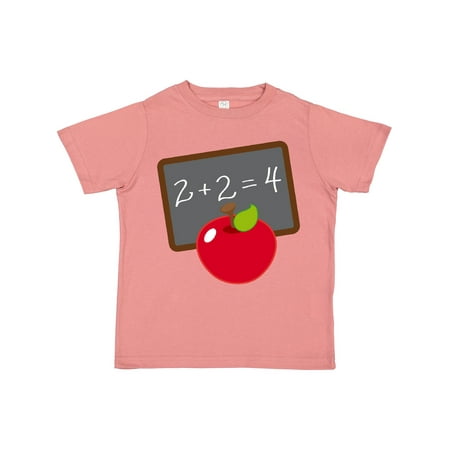 

Inktastic Chalkboard and Apple School Gift Toddler Boy or Toddler Girl T-Shirt