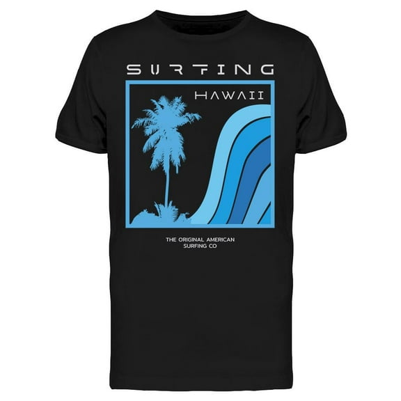Surfing In Hawaii Graphic T-Shirt Men -Image by Shutterstock, Male x-Large