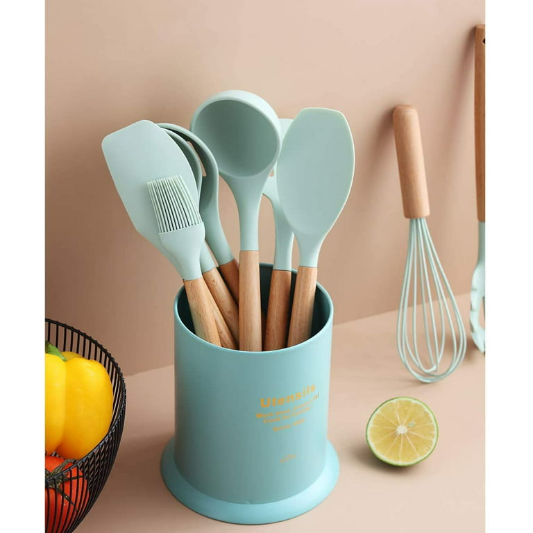 Gold Cooking Utensils Set, Stainless Steel 7 Pieces Kitchen Utensils Set,with  Utensil Holder, Dishwasher Safe, Easy To Clean - Cooking Tool Sets -  AliExpress