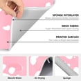 thumbnail image 5 of Cat Footprint Silhouette Pattern Drying Dish Mat Quick Drying Absorbent Soft Durable for Kitchen 18" x 24", 5 of 10