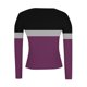 thumbnail image 5 of RKSTN Women's Ribbed Knitted T Shirts Oversized Crewneck Striped Print Slim Long Sleeve Pullover Shirt Top Womens Casual Plus Size Round Neck Printed Stretch Loose Comfy Tee Fall Spring Clothes, 5 of 8