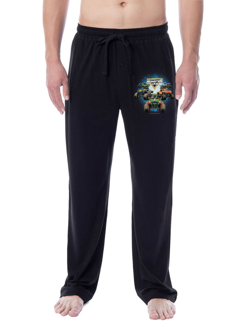 Monster Jam Men's Megalodon, Grave Digger, Dragon Truck Print